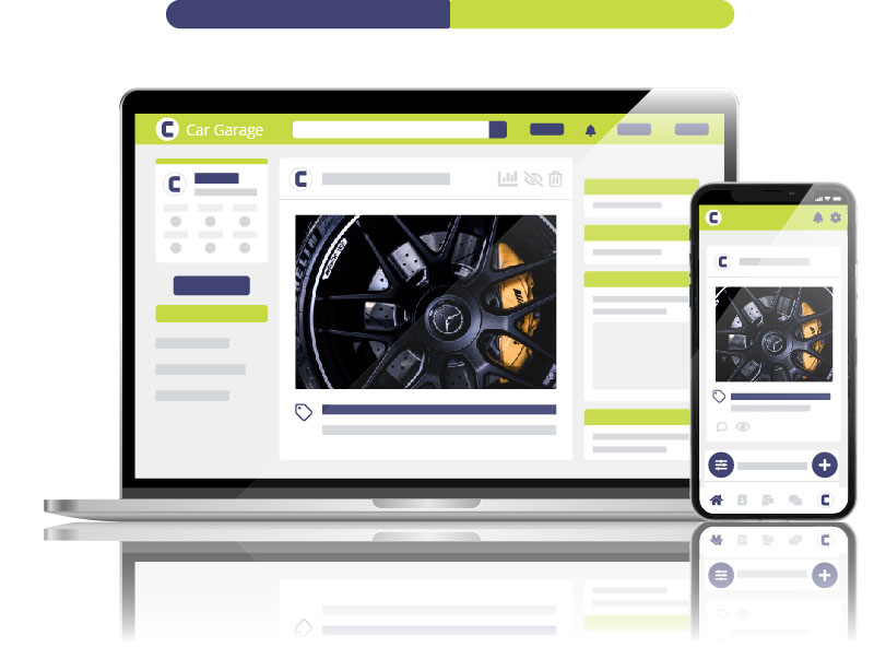 Purple and green colour combination