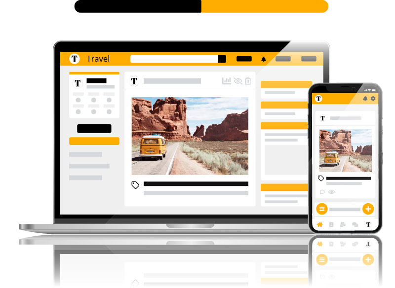 Black and orange colour combination